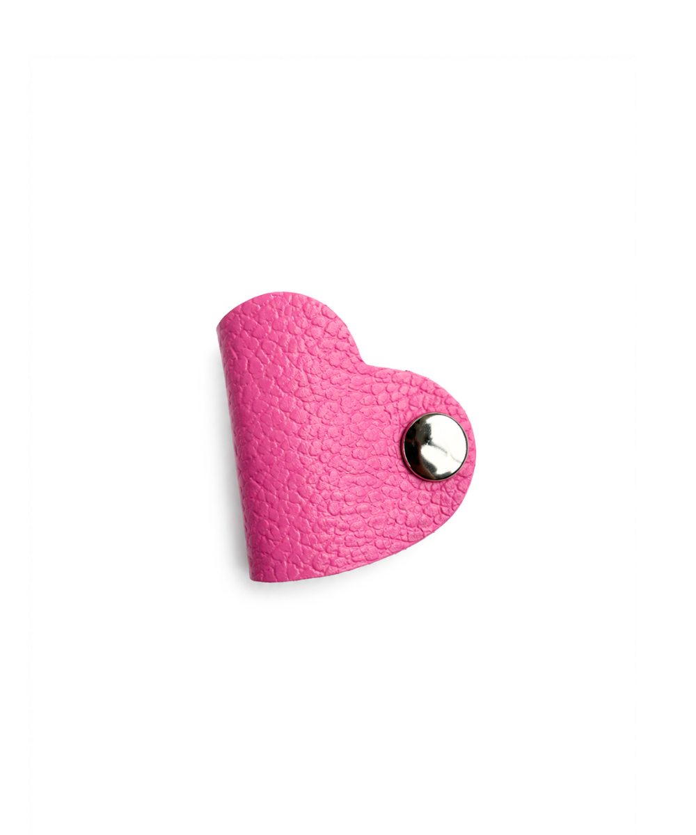 Estuche para Cables Rosa en Cuero | Oh My Love – Dalius