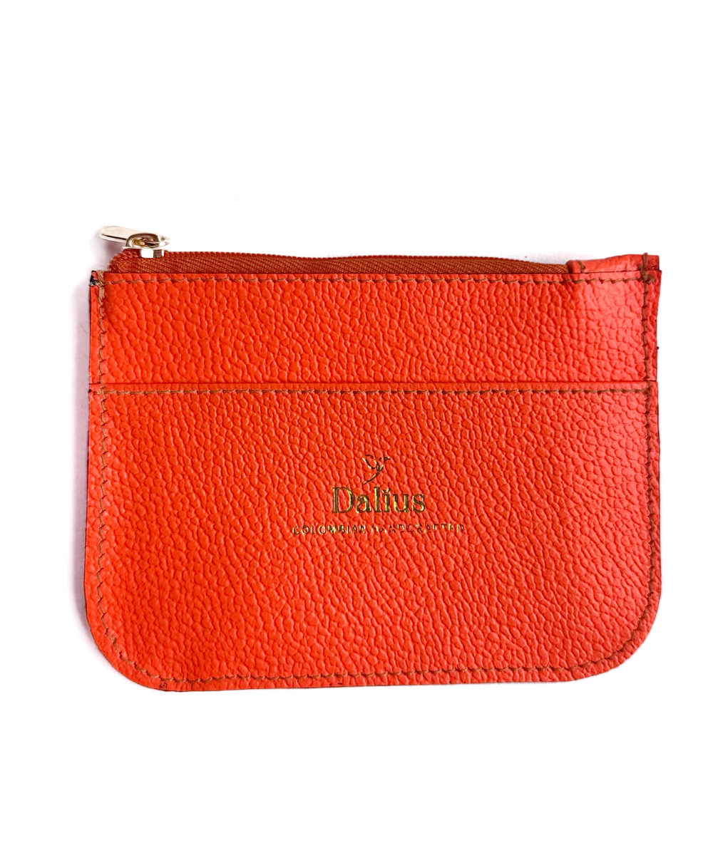 MAXI tarjetero - naranja neón