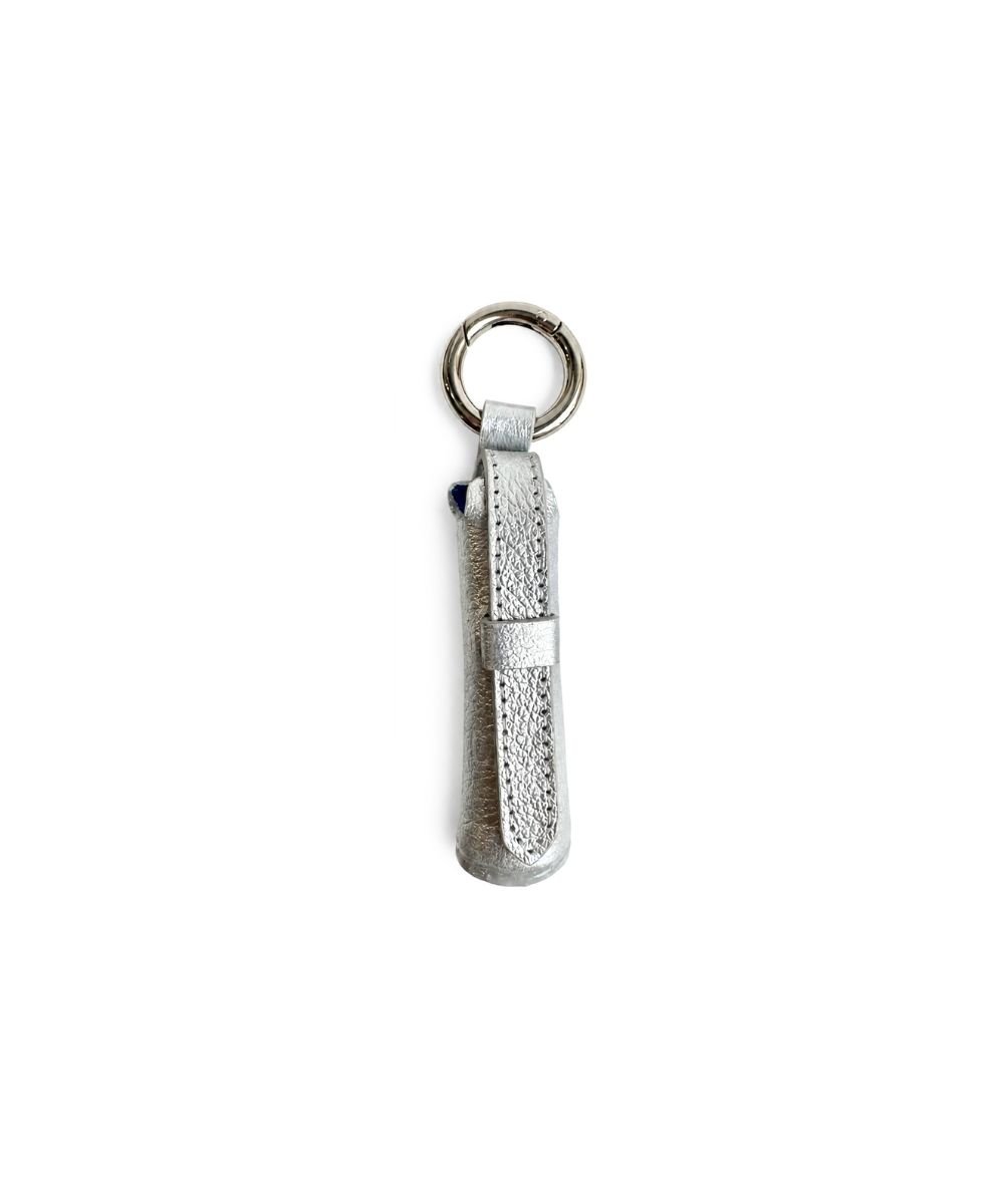 Charm para Bolso Plateado | Lipstick Charm – Dalius